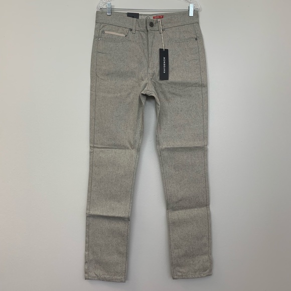 Kayden K Other - Kayden K men’s tapered white jeans